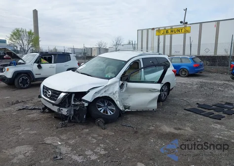 2020 Nissan Pathfinder Sl 4Wd z USA, uszkodzony, nr VIN 5N1DR2CMXLC623741